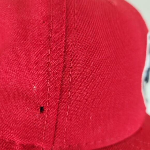 New Era 59/50 Cleveland Indians Wool Embroidered Logo Fitted Hat 6 7/8 - Picture 7 of 8